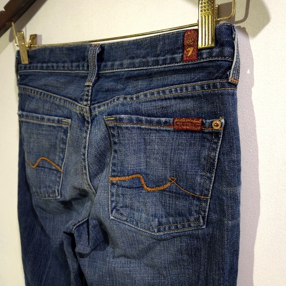 7 For All Mankind | Blue Women's Jeans - Picture 6 of 11